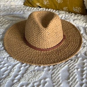Woven sun hat